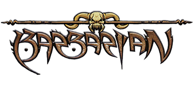 Barbarian logo for Playstation 2